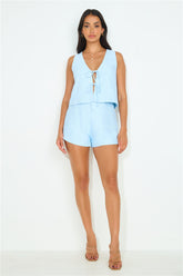 Chit Chat Vest Top Blue