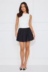 Basic Chic Mesh Top White