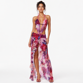 Jeanne Printed Maxi Dress