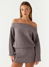 Ravyn Mini Dress Grey